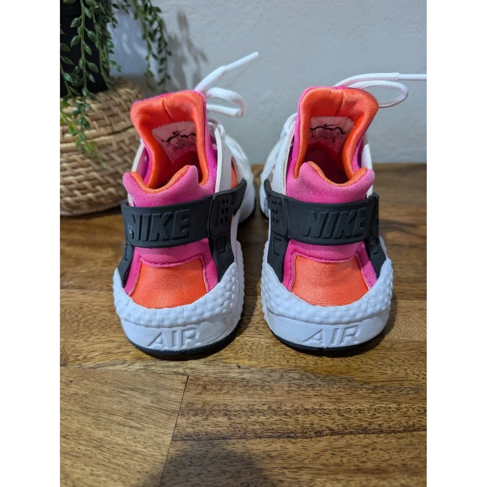 Nike Air Huarache‎ Run White Pink Pow Women's Size 6.5 634835-102